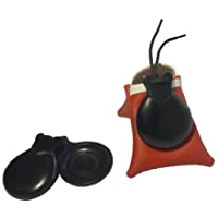 Par castañuelas Fibra negra concierto doble caja Castañuelas del SUR.funda INCLUIDA (Nº4)